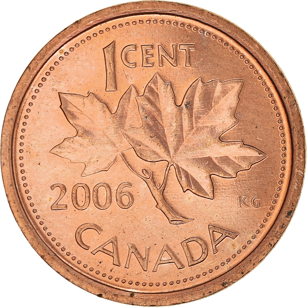 Moneda, Canadá, Cent, 2006