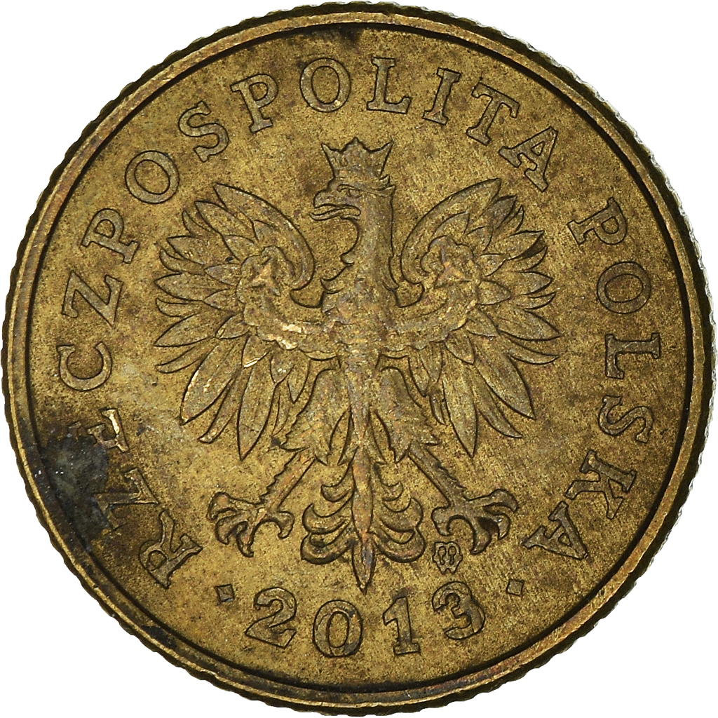 Moneda, Polonia, Grosz, 2013