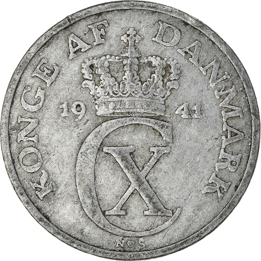 Moneda, Dinamarca, 5 Öre, 1941