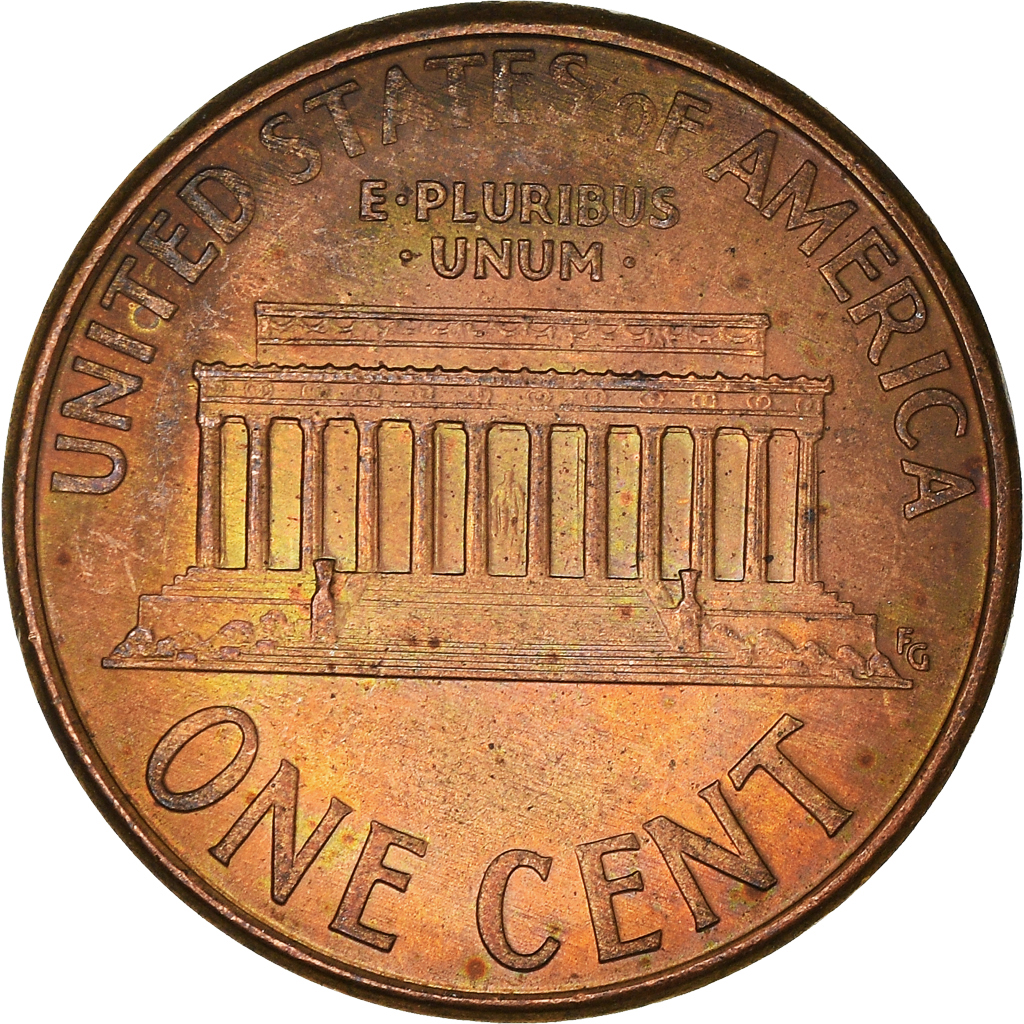 Moneda, Estados Unidos, Cent, 1997