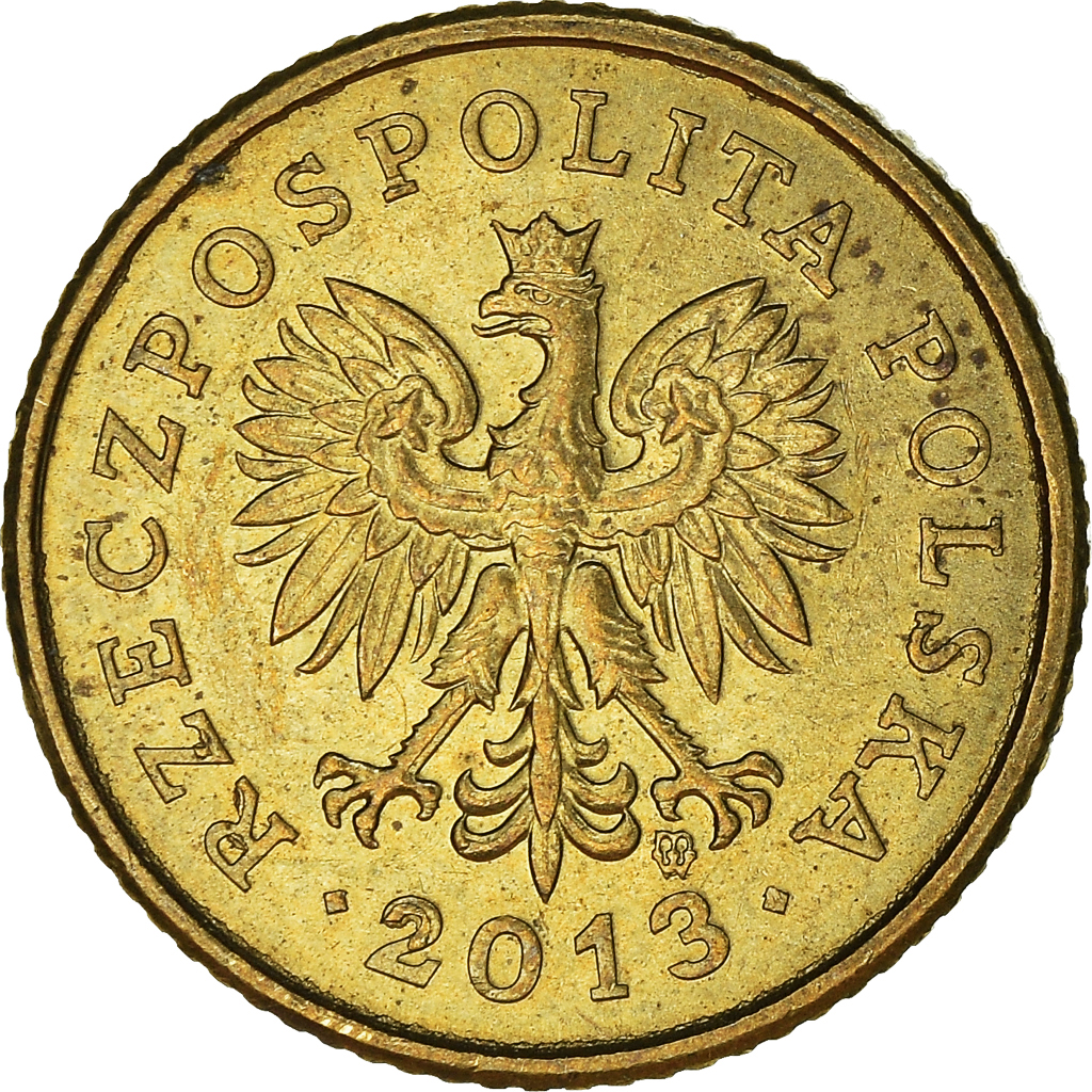 Moneda, Polonia, Grosz, 2013