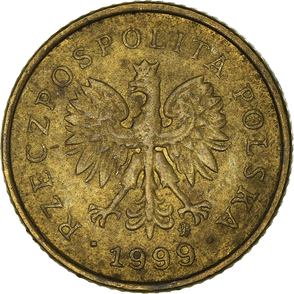 Moneda, Polonia, Grosz, 1999