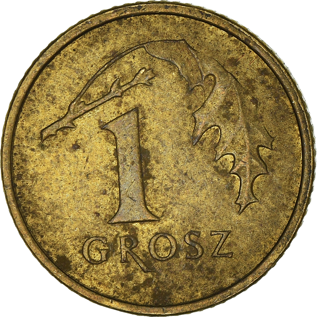 Moneda, Polonia, Grosz, 1999