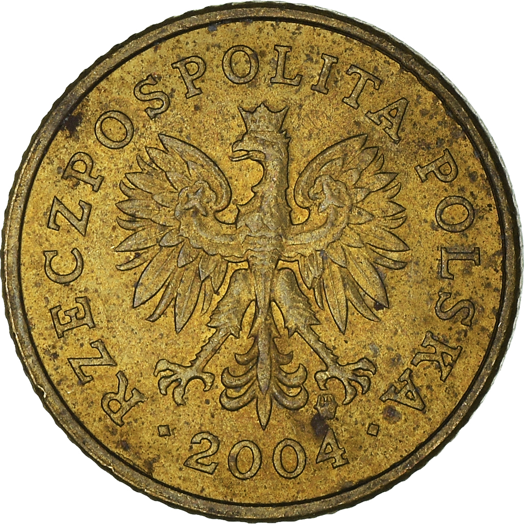 Moneda, Polonia, Grosz, 2004