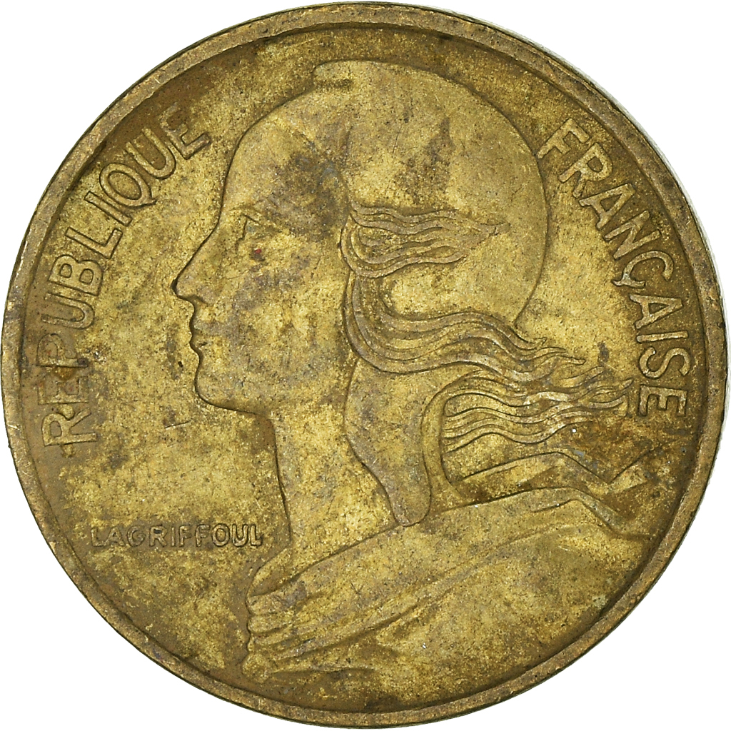 Moneda, Francia, 5 Centimes, 1982