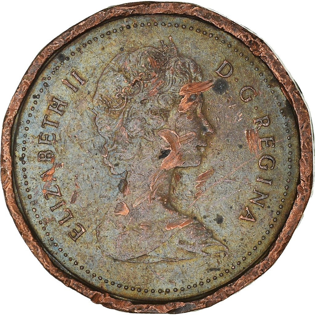 Moneda, Canadá, Cent, 1982