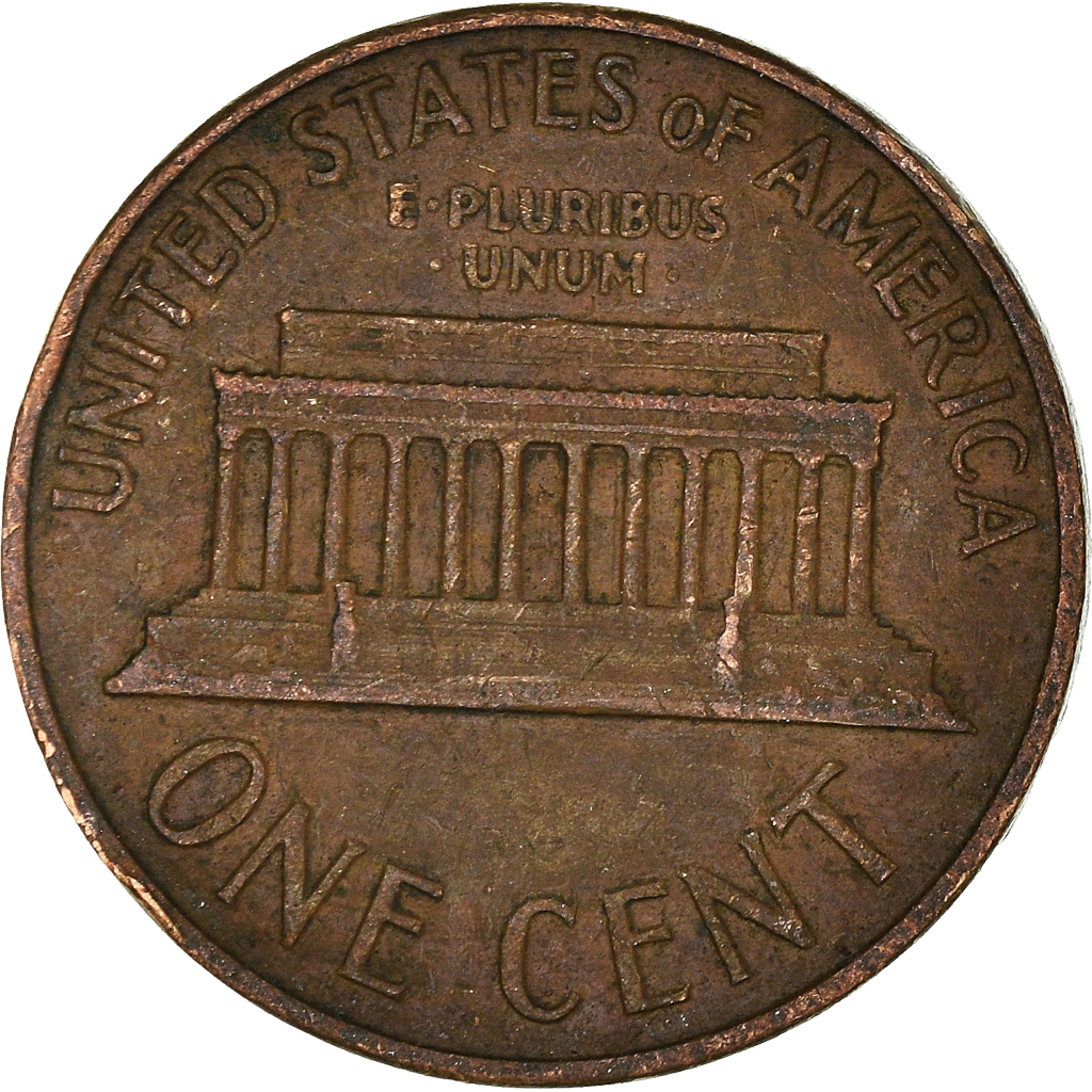 Moneda, Estados Unidos, Cent, 1963