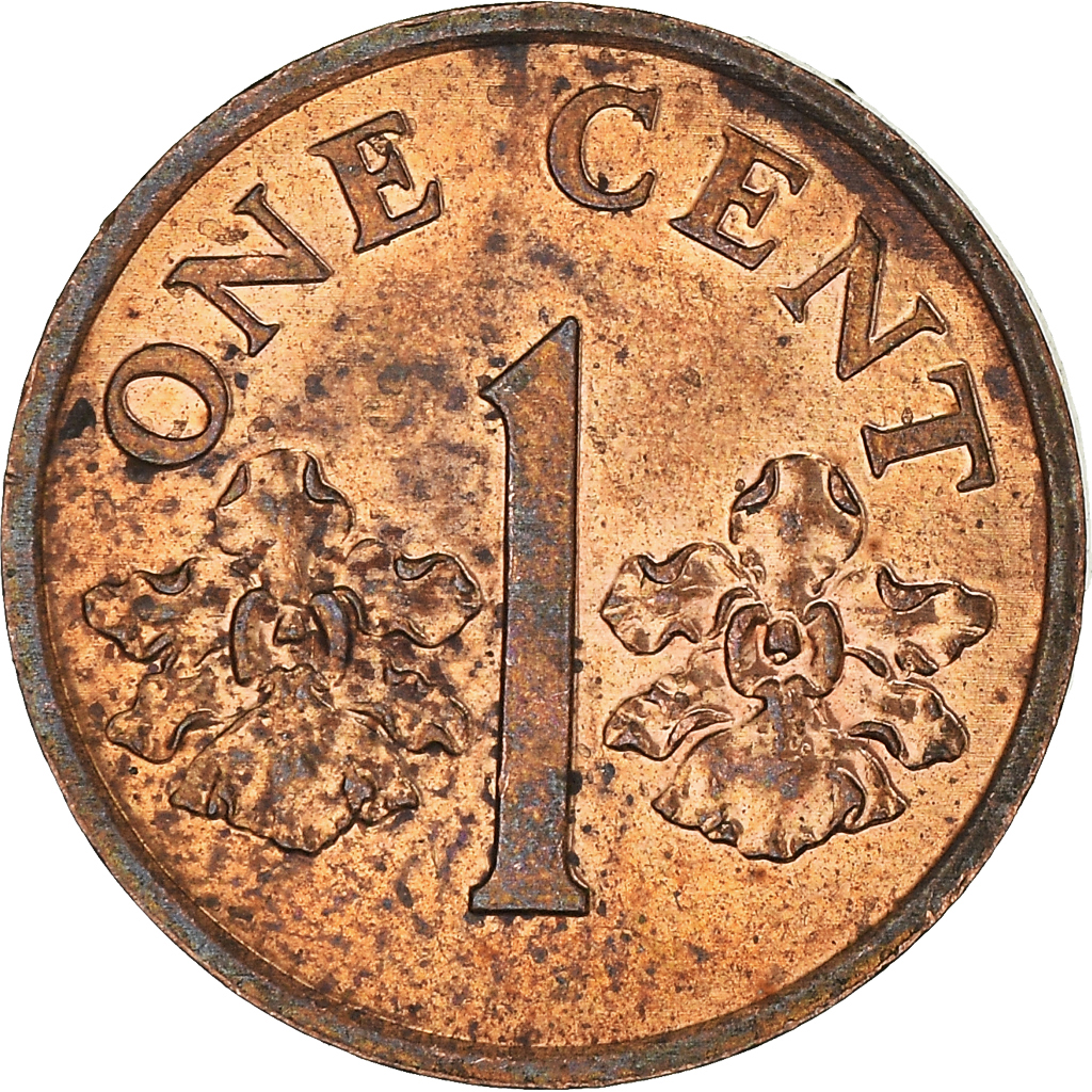 Moneda, Singapur, Cent, 1994