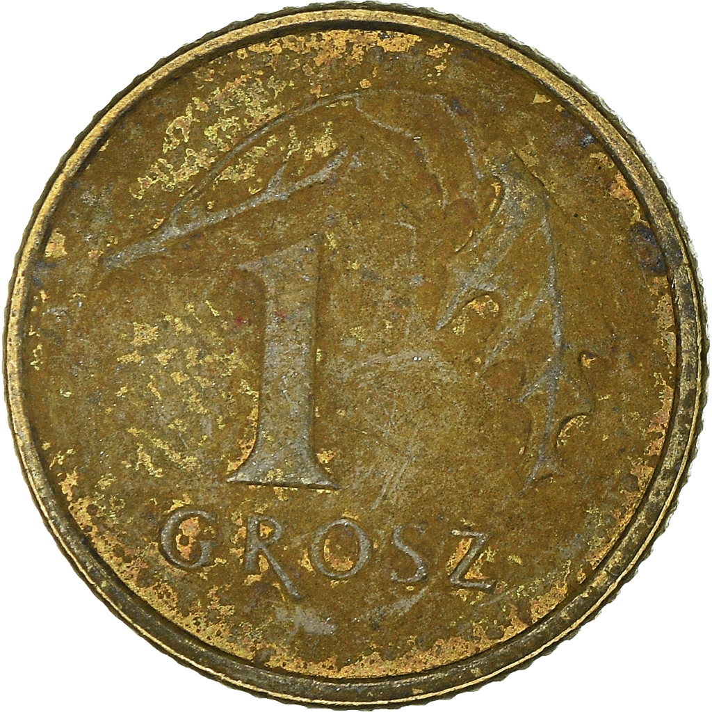 Moneda, Polonia, Grosz, 1999