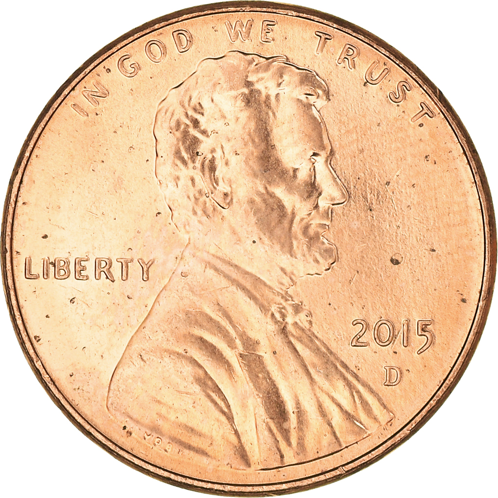 Moneda, Estados Unidos, Cent, 2015