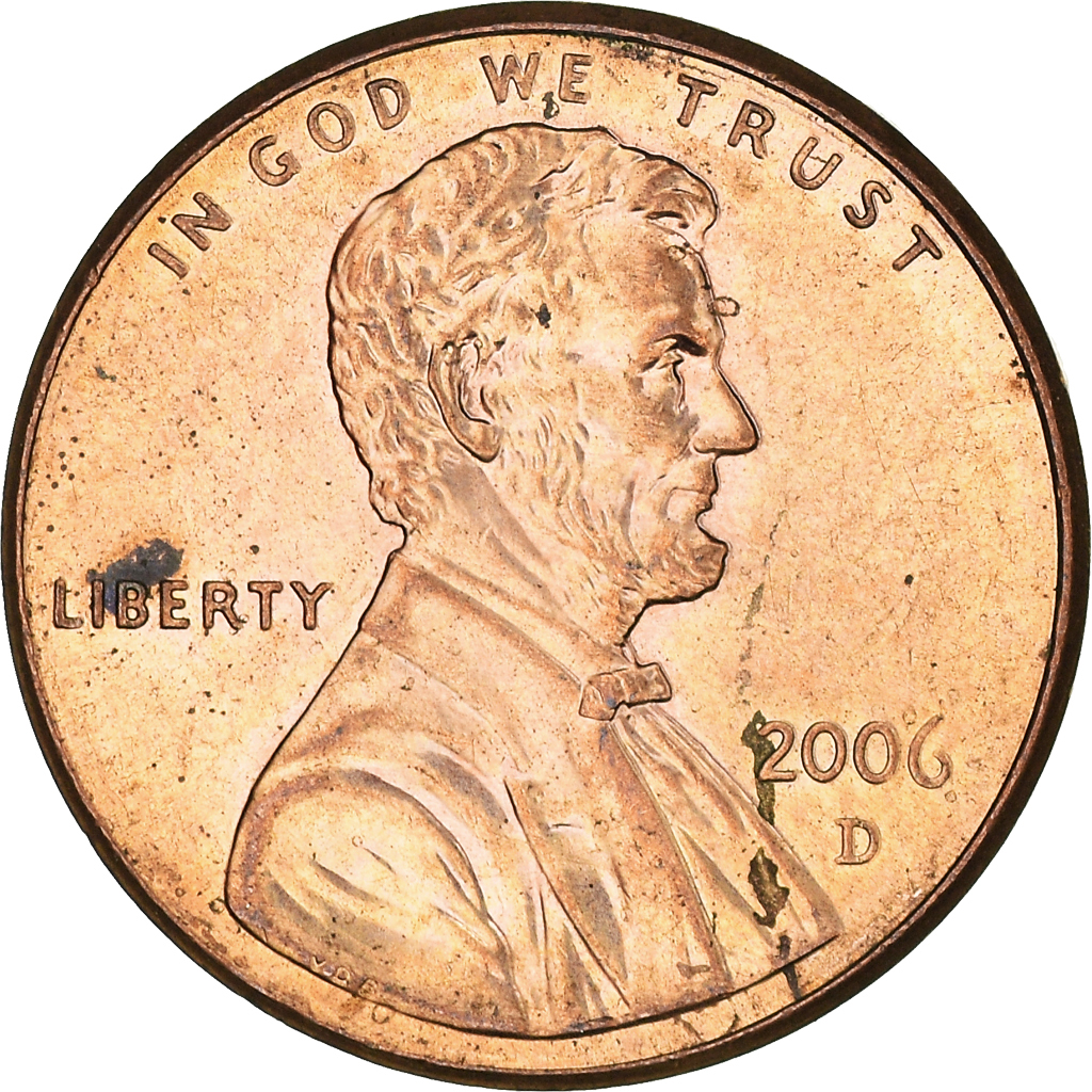 Moneda, Estados Unidos, Cent, 2006