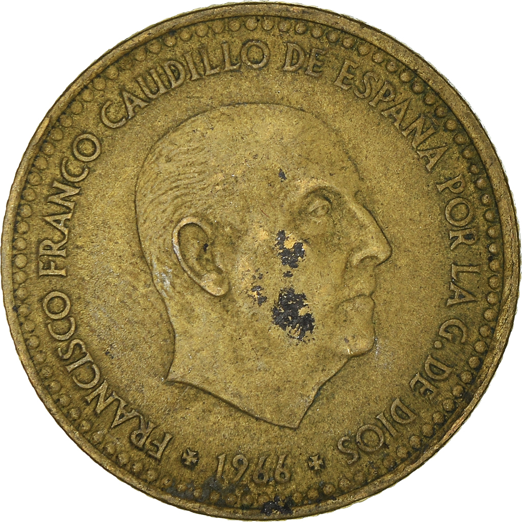 Moneda, España, Peseta, 1966 (68)