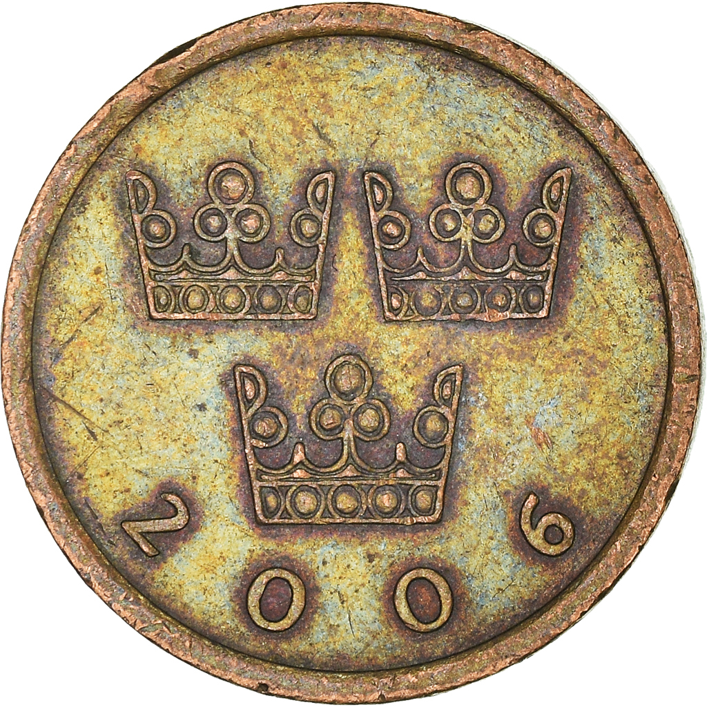 Moneda, Suecia, 50 Öre, 2006