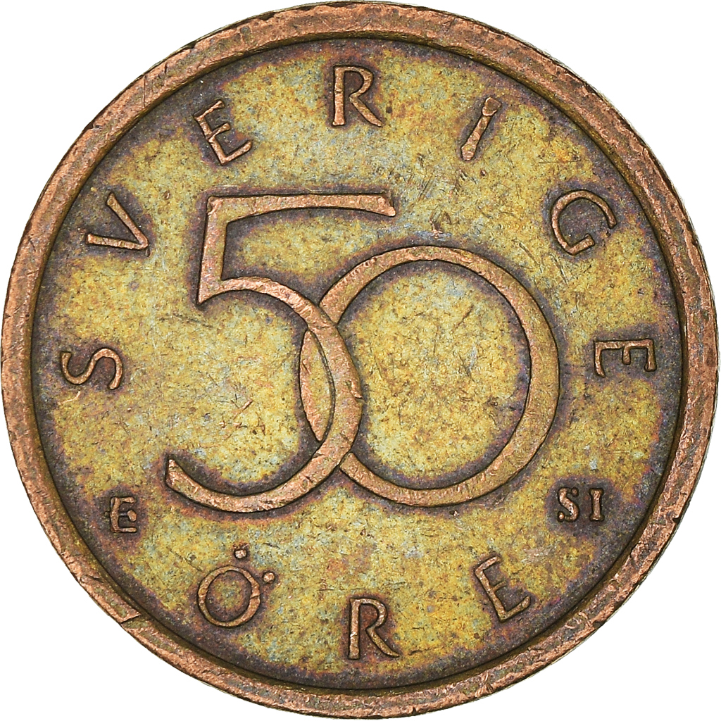 Moneda, Suecia, 50 Öre, 2006