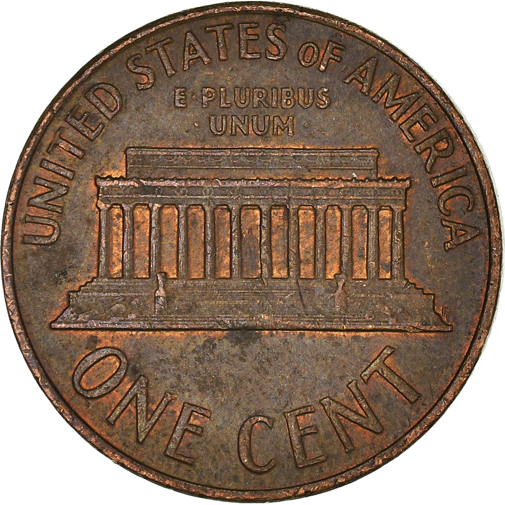 Moneda, Estados Unidos, Cent, 1967