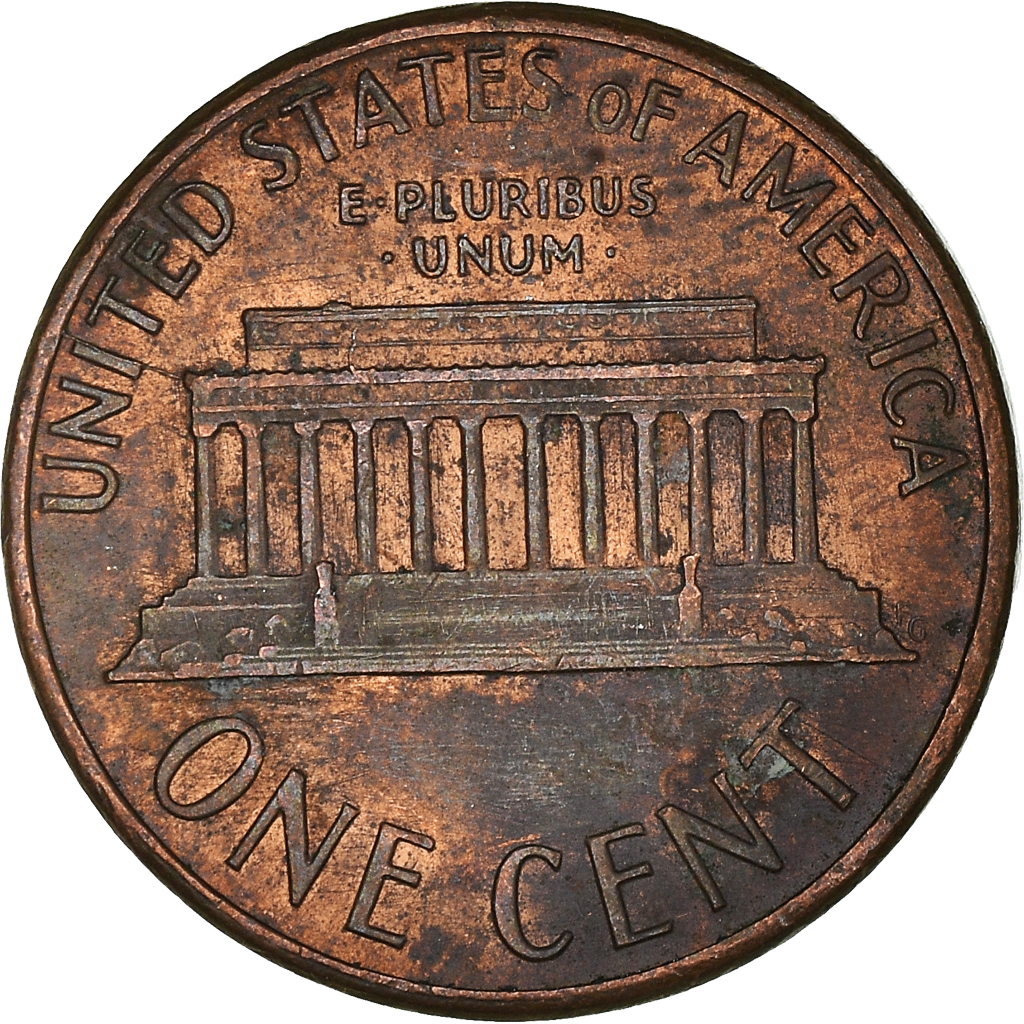 Moneda, Estados Unidos, Cent, 1988