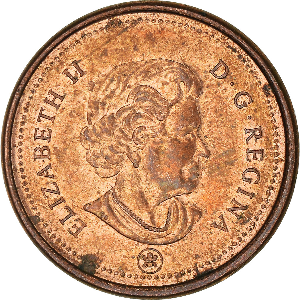 Moneda, Canadá, Cent, 2007