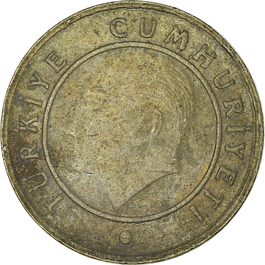 Moneda, Turquía, 5 Kurus, 2012