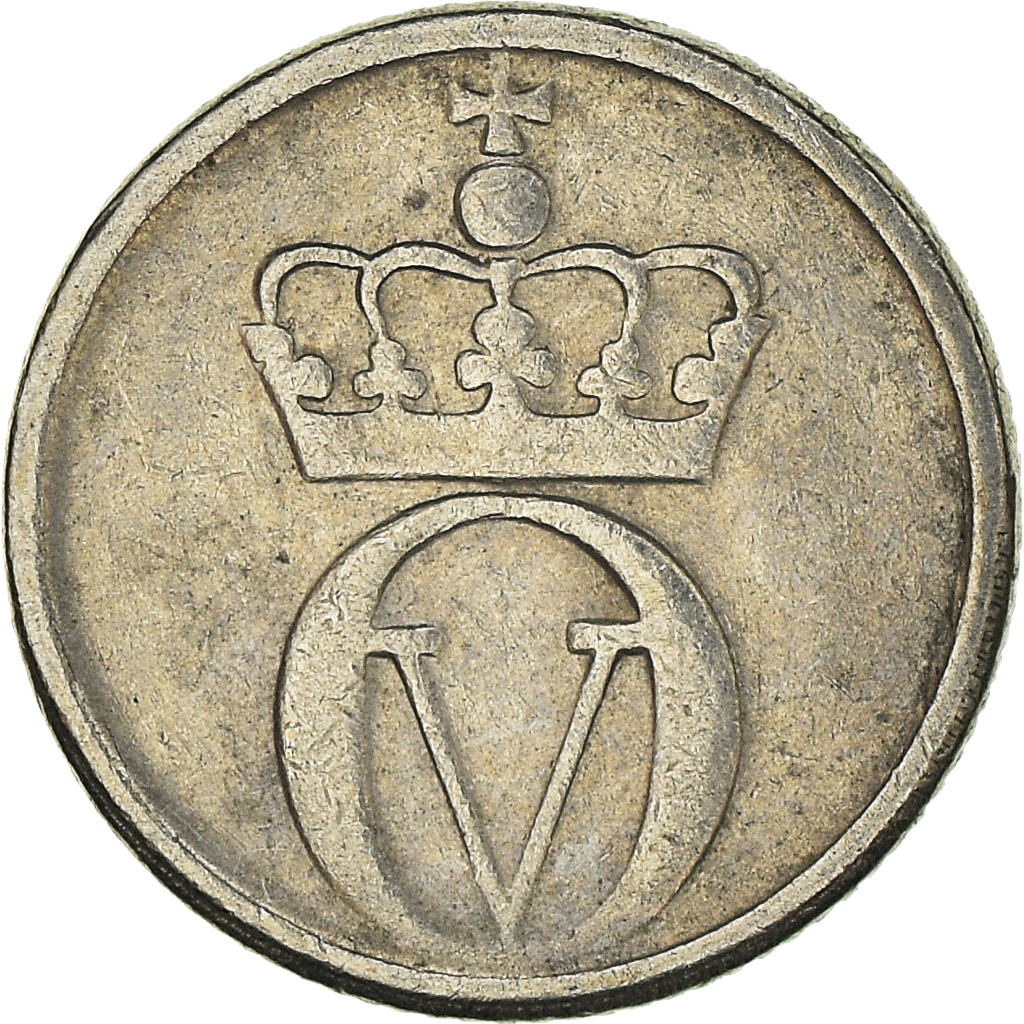 Moneda, Noruega, 10 Öre, 1967