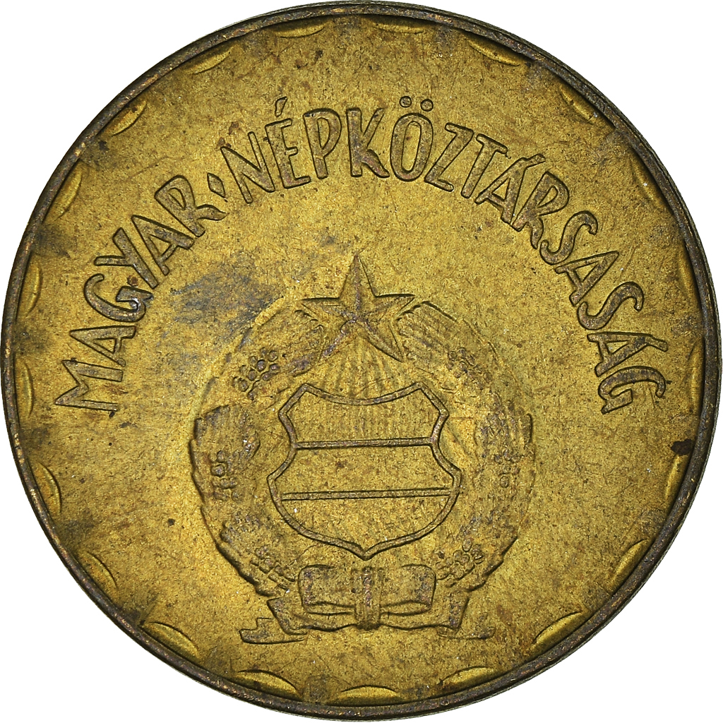 Moneda, Hungría, 2 Forint, 1989