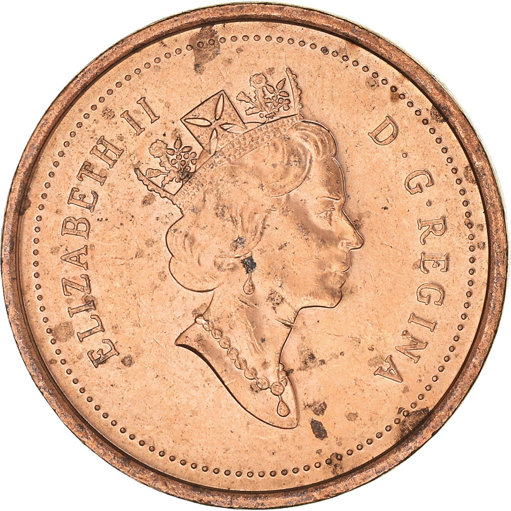 Moneda, Canadá, Cent, 1998