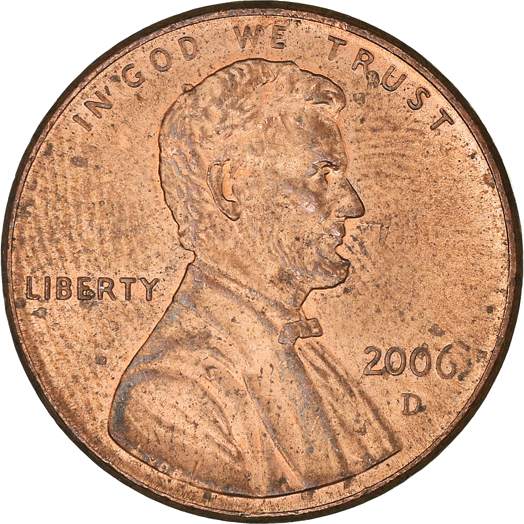 Moneda, Estados Unidos, Cent, 2006