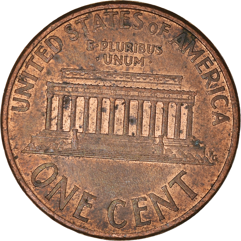 Moneda, Estados Unidos, Cent, 1996