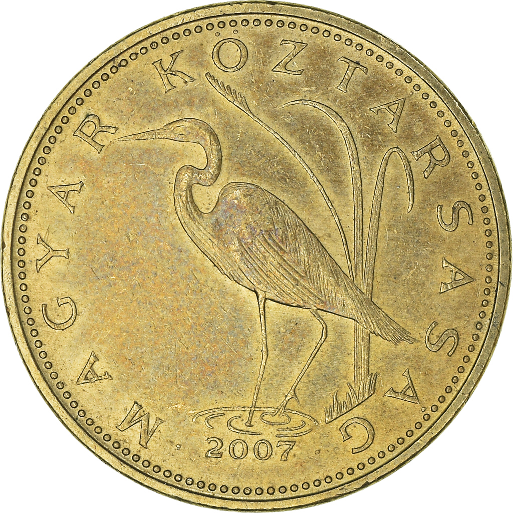 Moneda, Hungría, 5 Forint, 2007