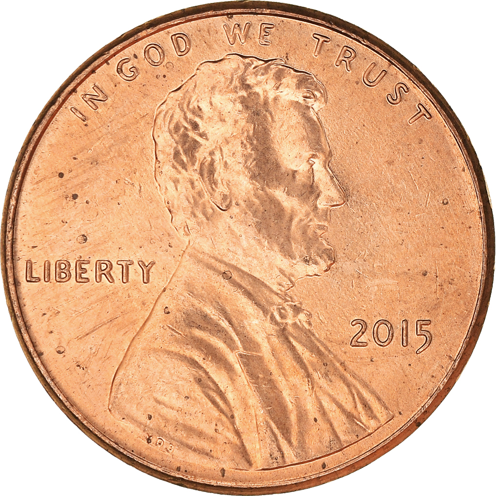 Moneda, Estados Unidos, Cent, 2015