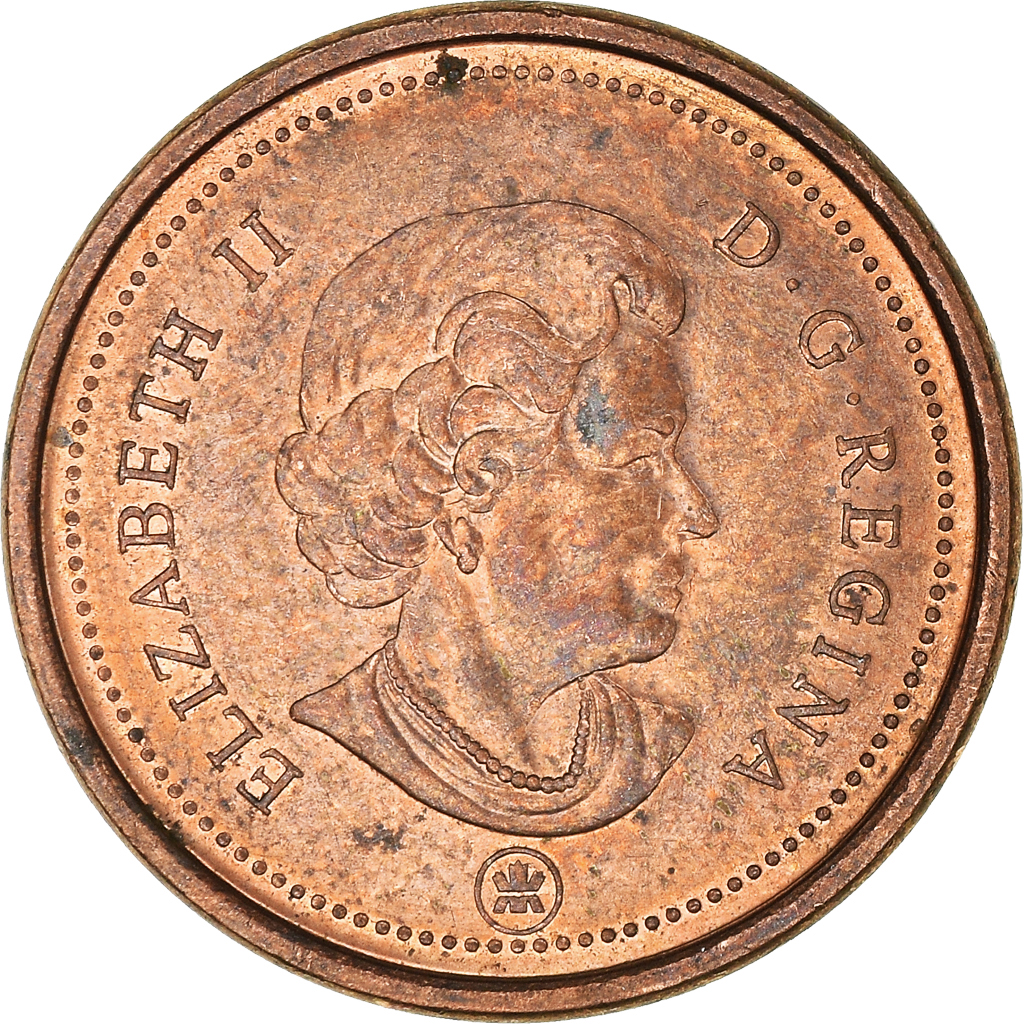 Moneda, Canadá, Cent, 2009