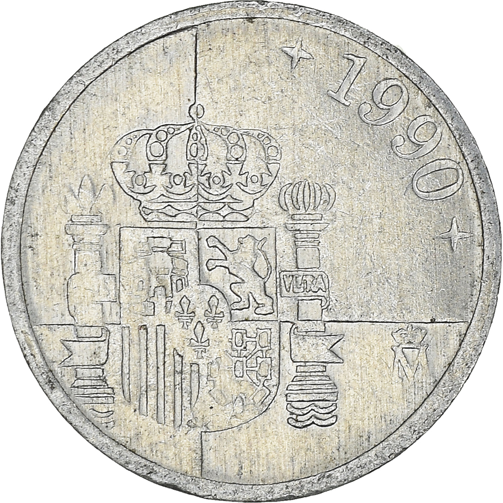 Moneda, España, Peseta, 1990