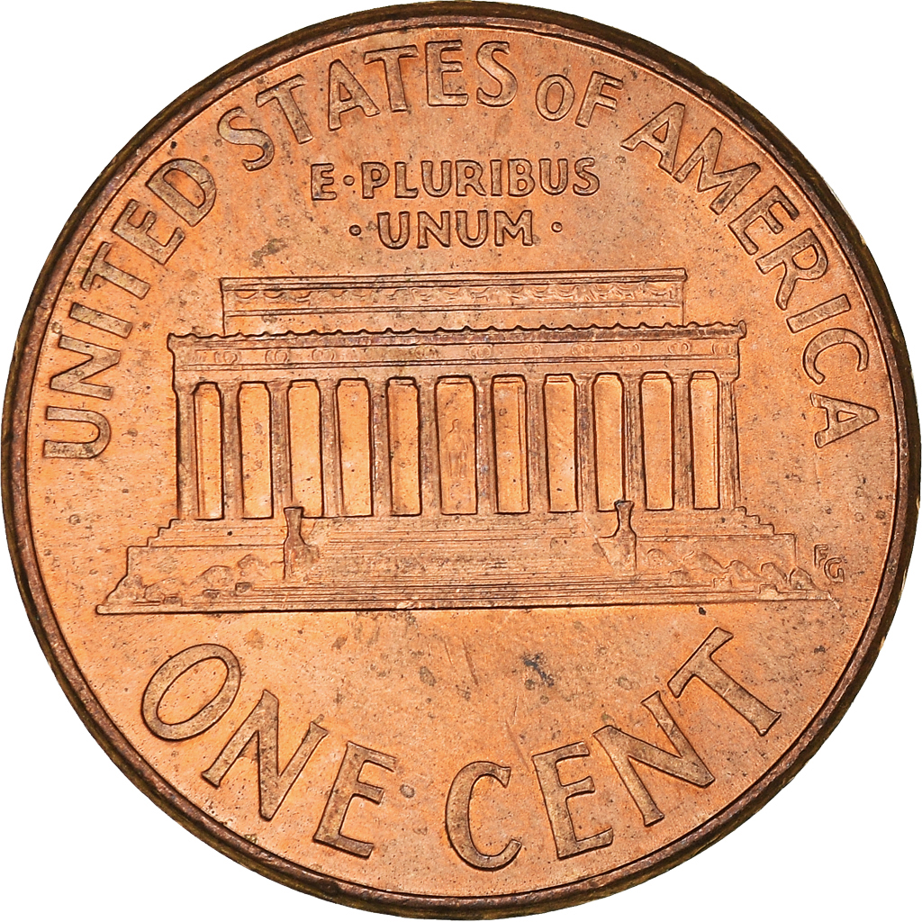 Moneda, Estados Unidos, Cent, 2004