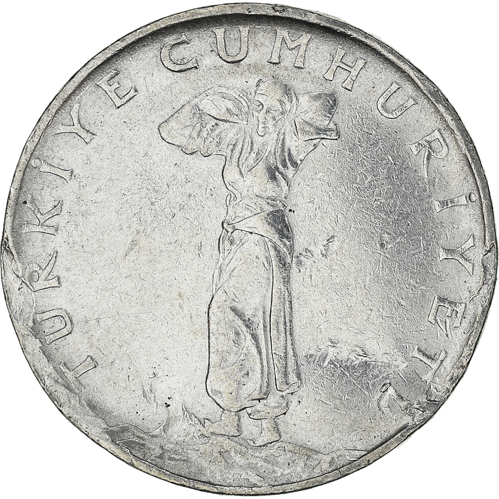 Moneda, Turquía, 25 Kurus, 1966