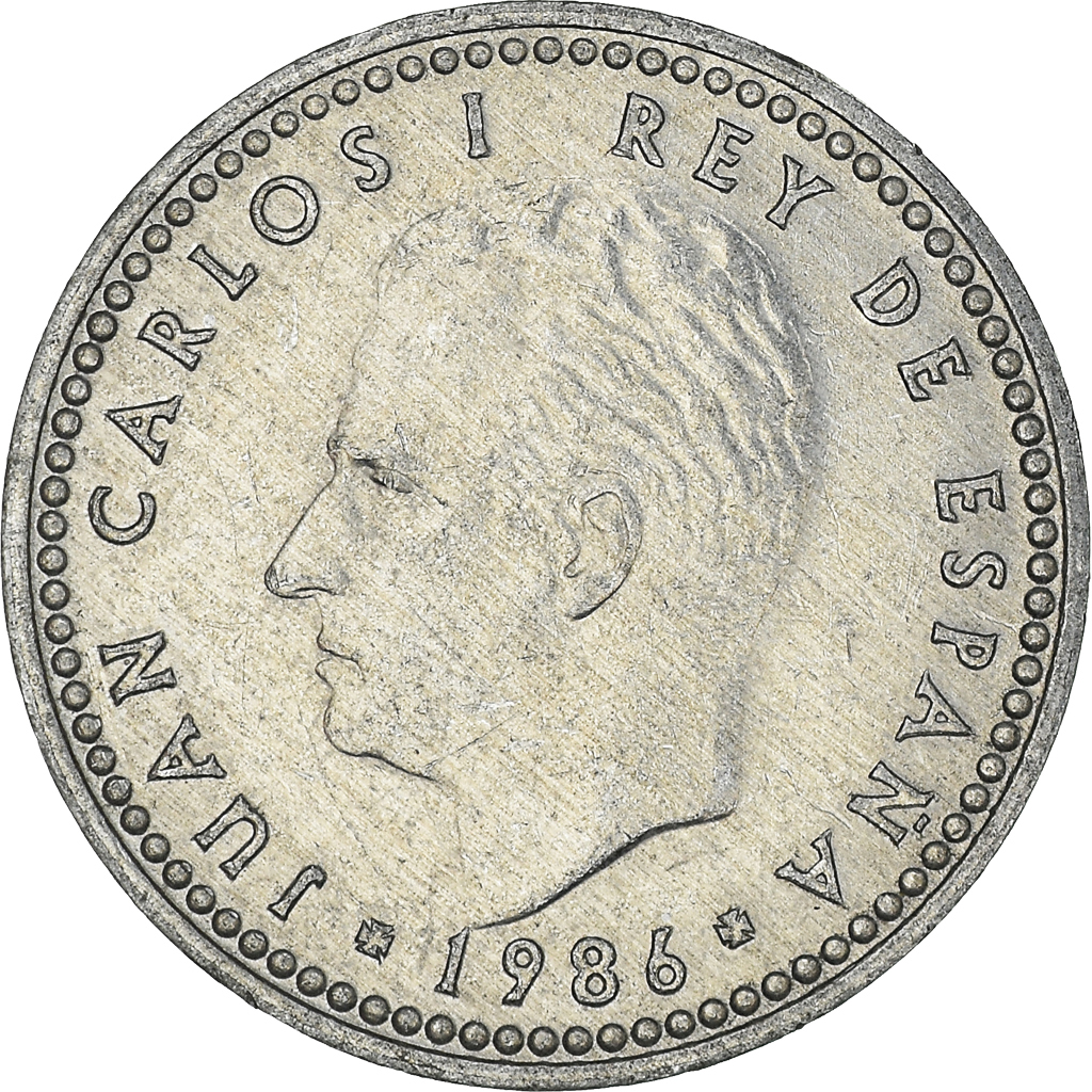 Moneda, España, Peseta, 1986