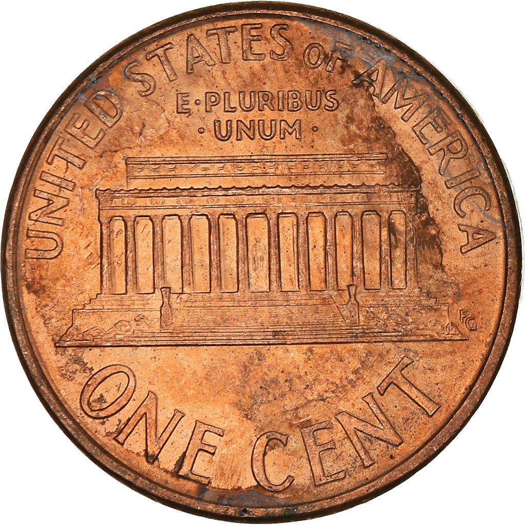 Moneda, Estados Unidos, Cent, 1996