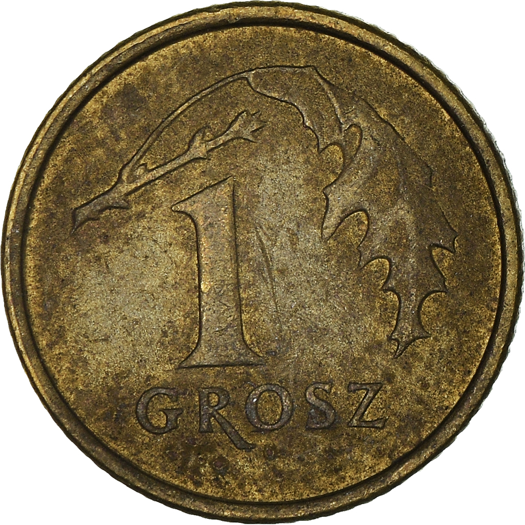 Moneda, Polonia, Grosz, 2007