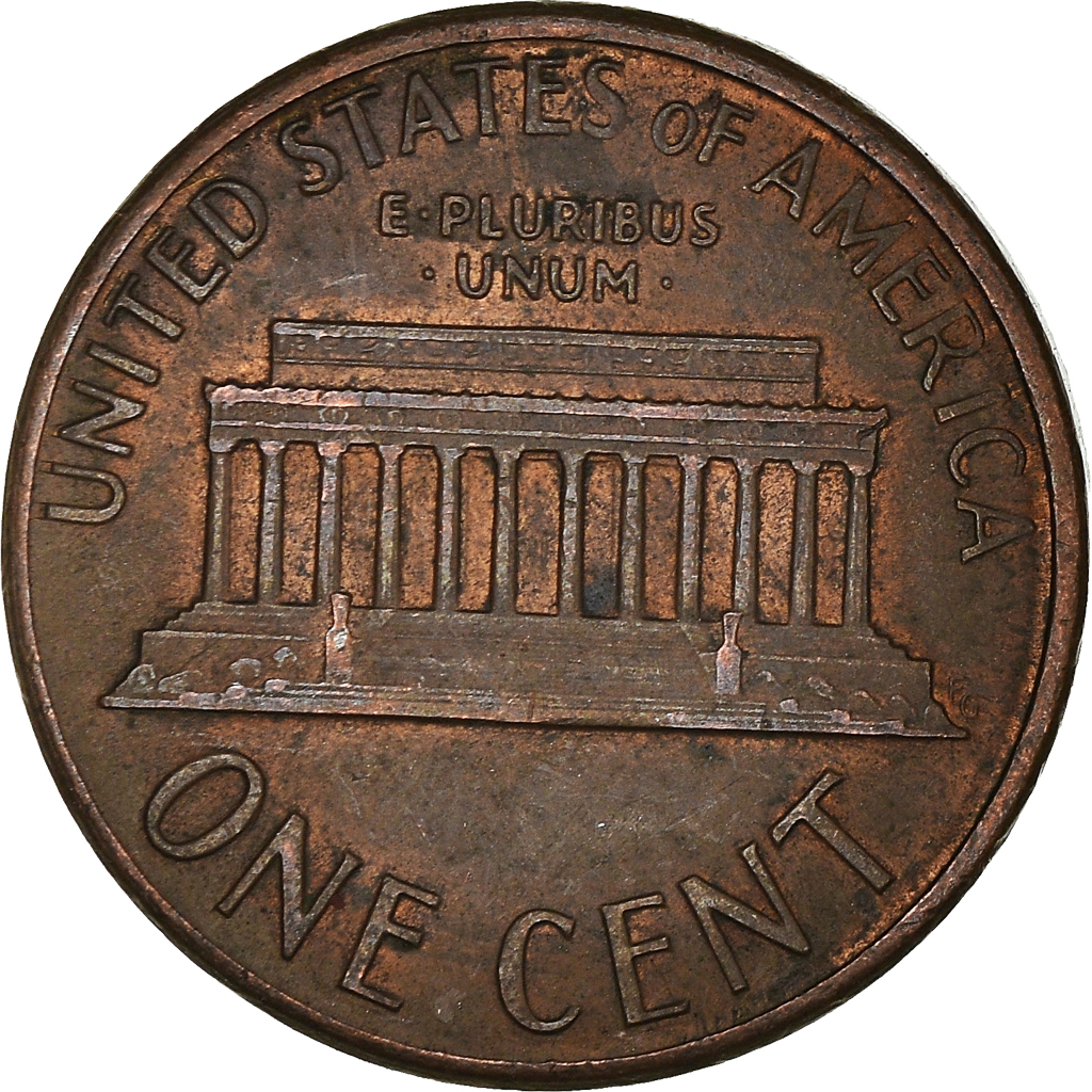 Moneda, Estados Unidos, Cent, 1988