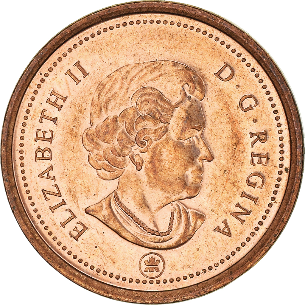 Moneda, Canadá, Cent, 2010