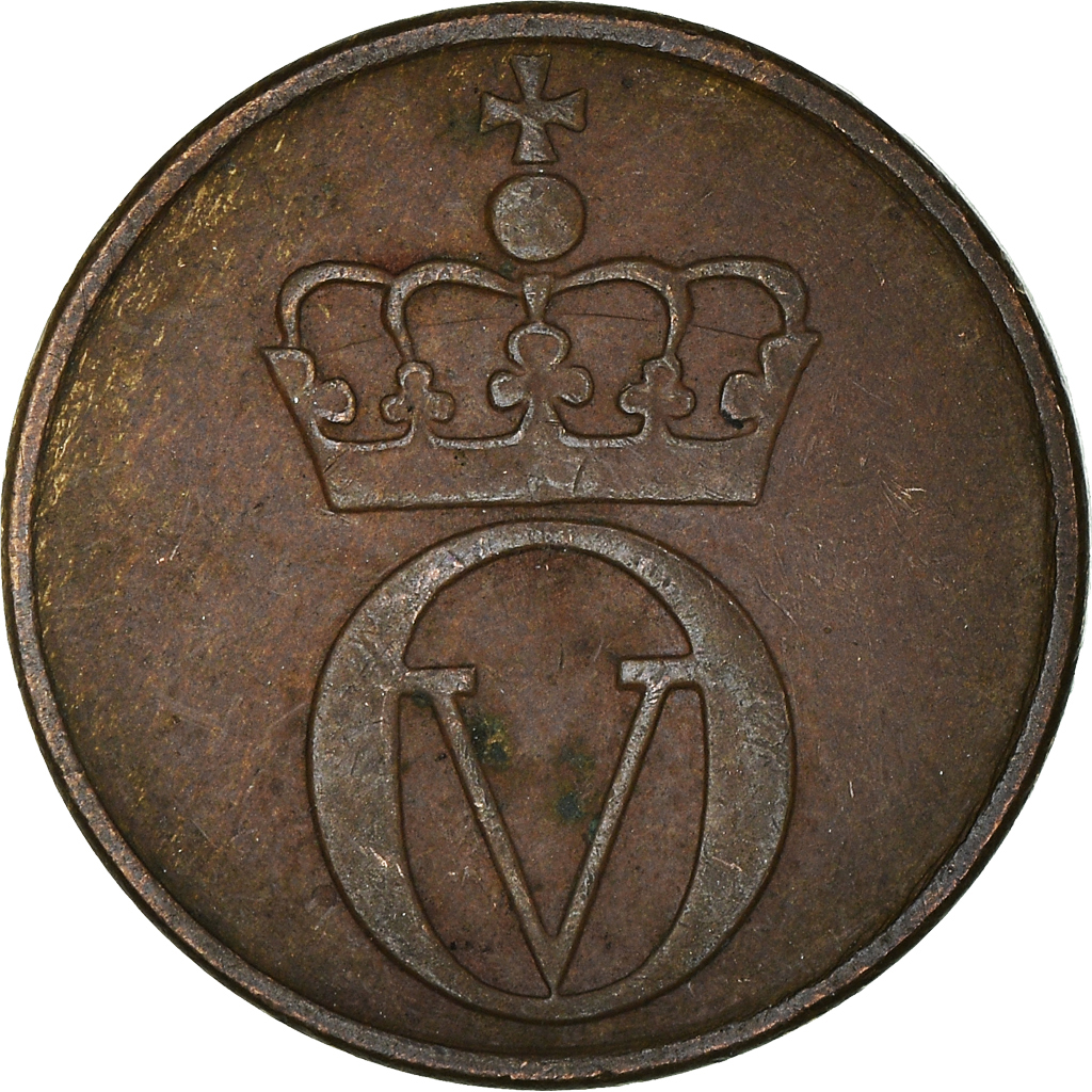 Moneda, Noruega, 2 Öre, 1970