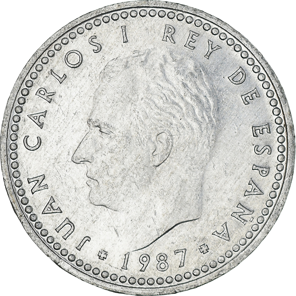 Moneda, España, Peseta, 1987
