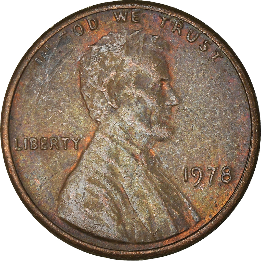 Moneda, Estados Unidos, Cent, 1978