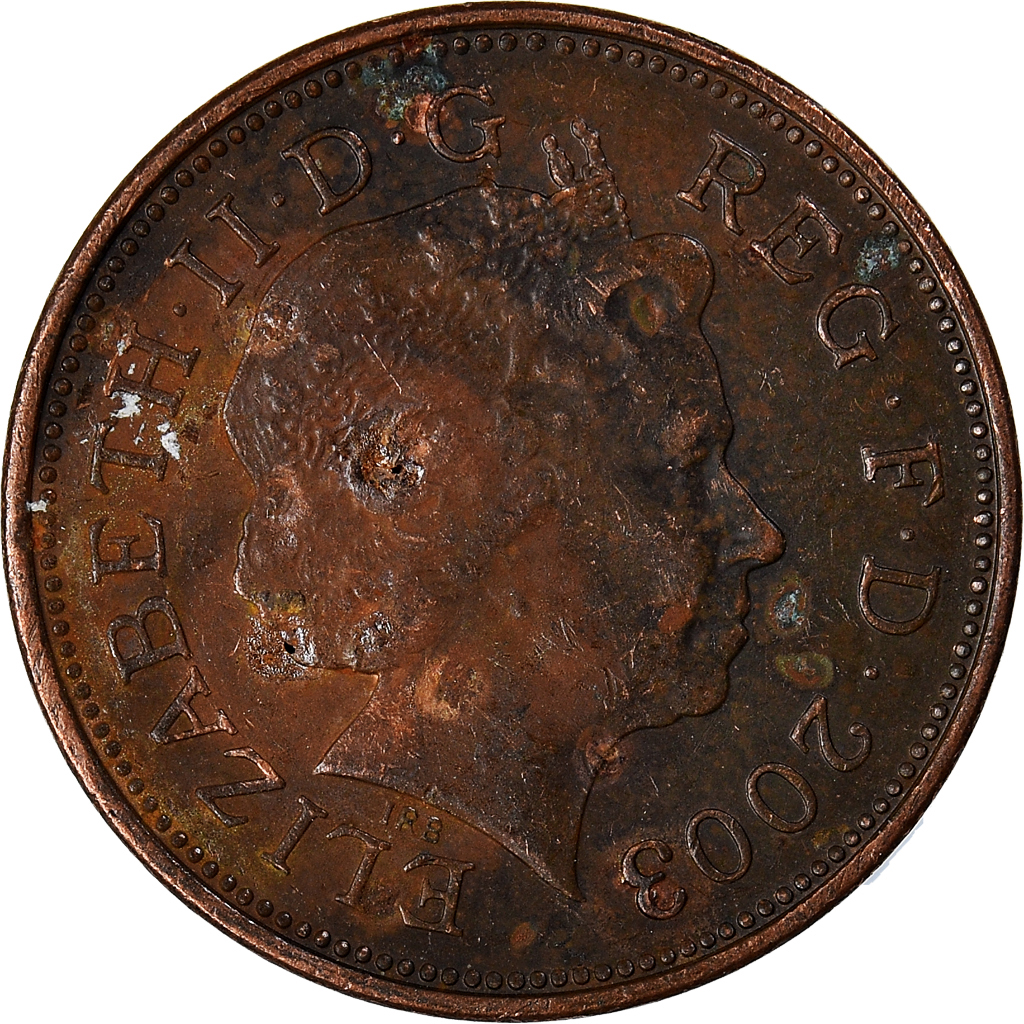 Moneda, Gran Bretaña, 2 Pence, 2003