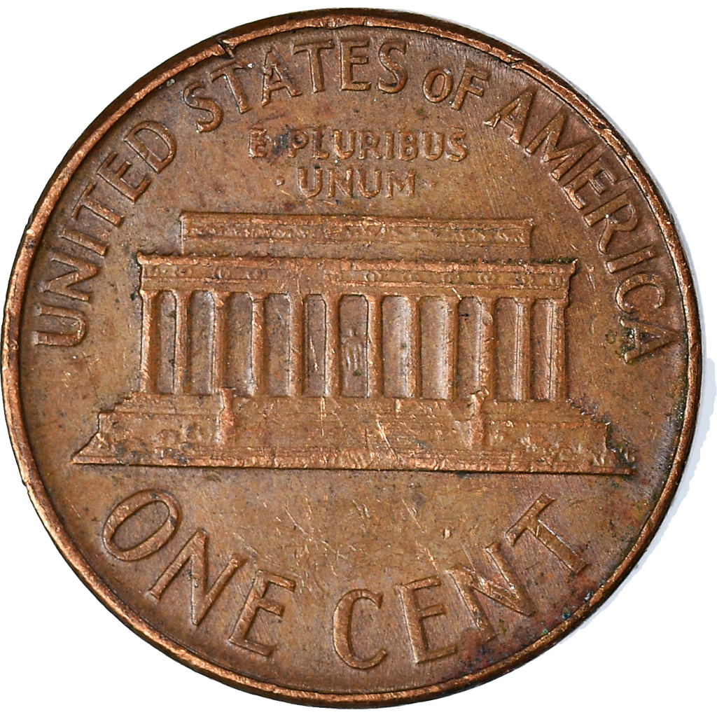 Moneda, Estados Unidos, Cent, 1965