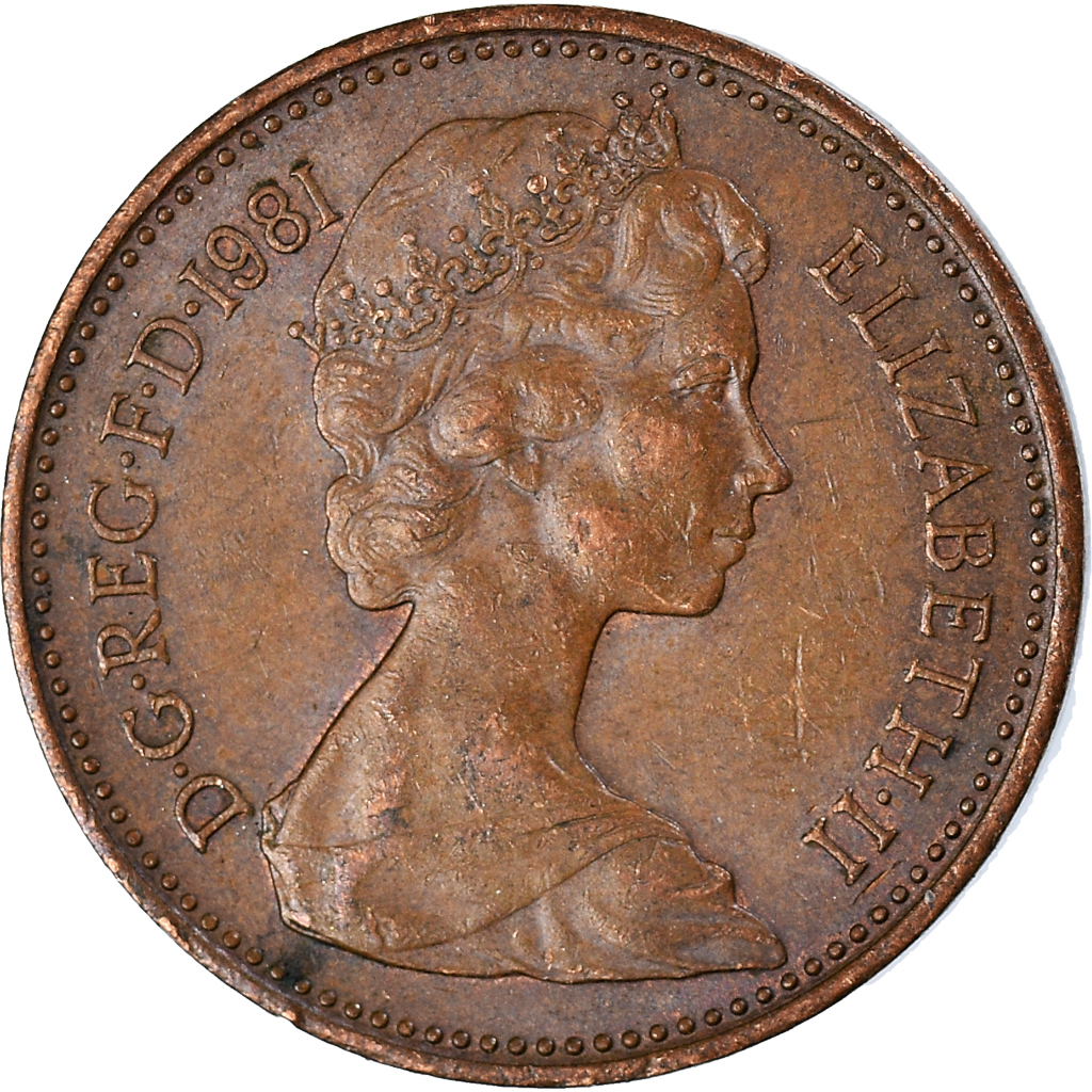 Moneda, Gran Bretaña, New Penny, 1981