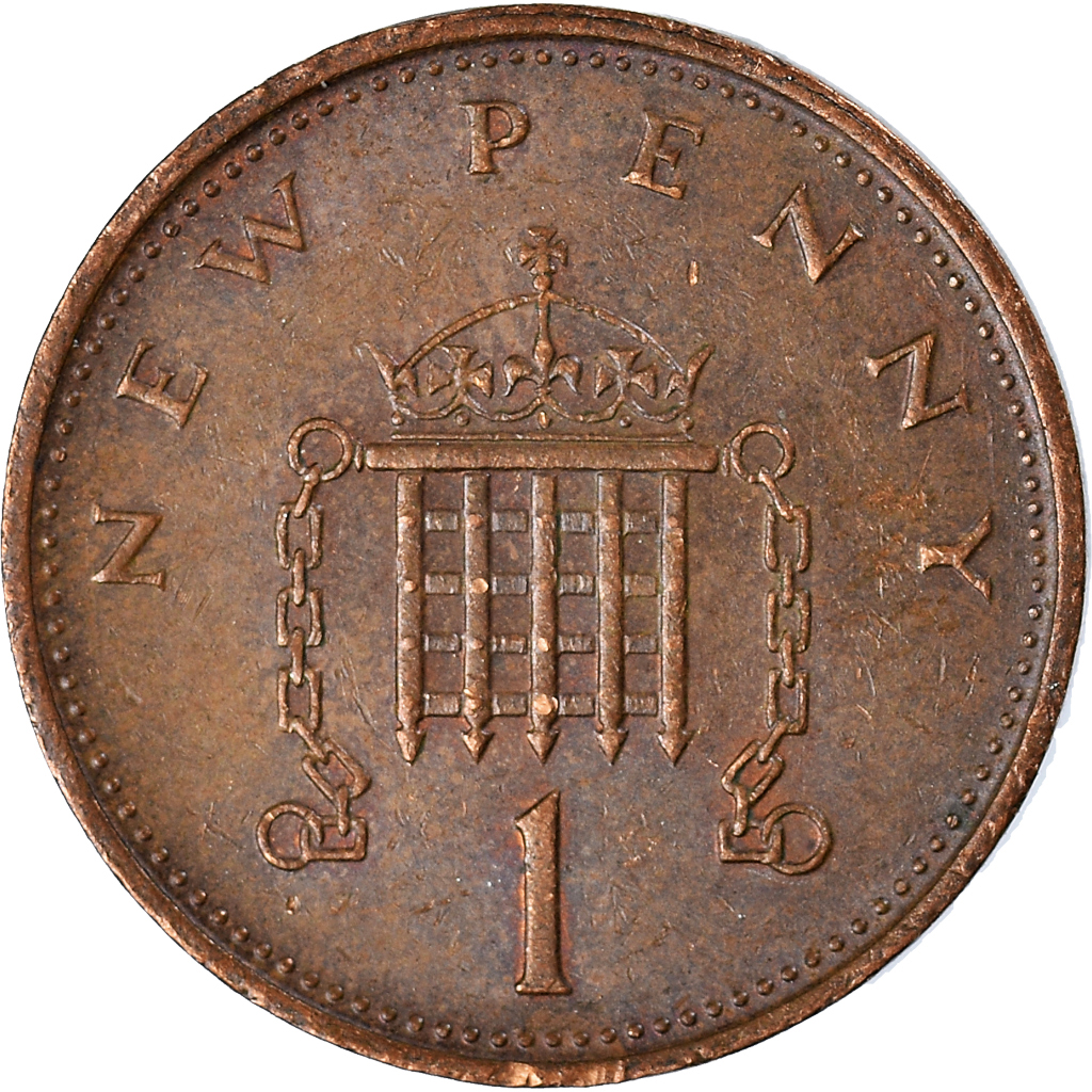 Moneda, Gran Bretaña, New Penny, 1981