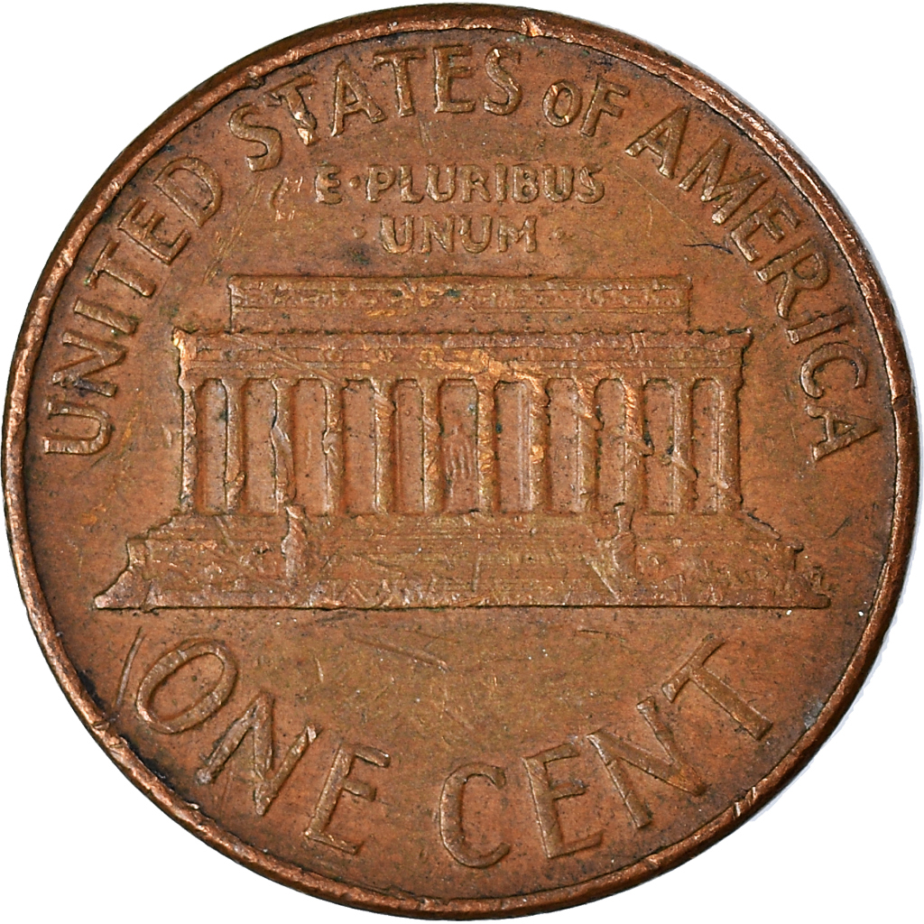 Moneda, Estados Unidos, Cent, 1967