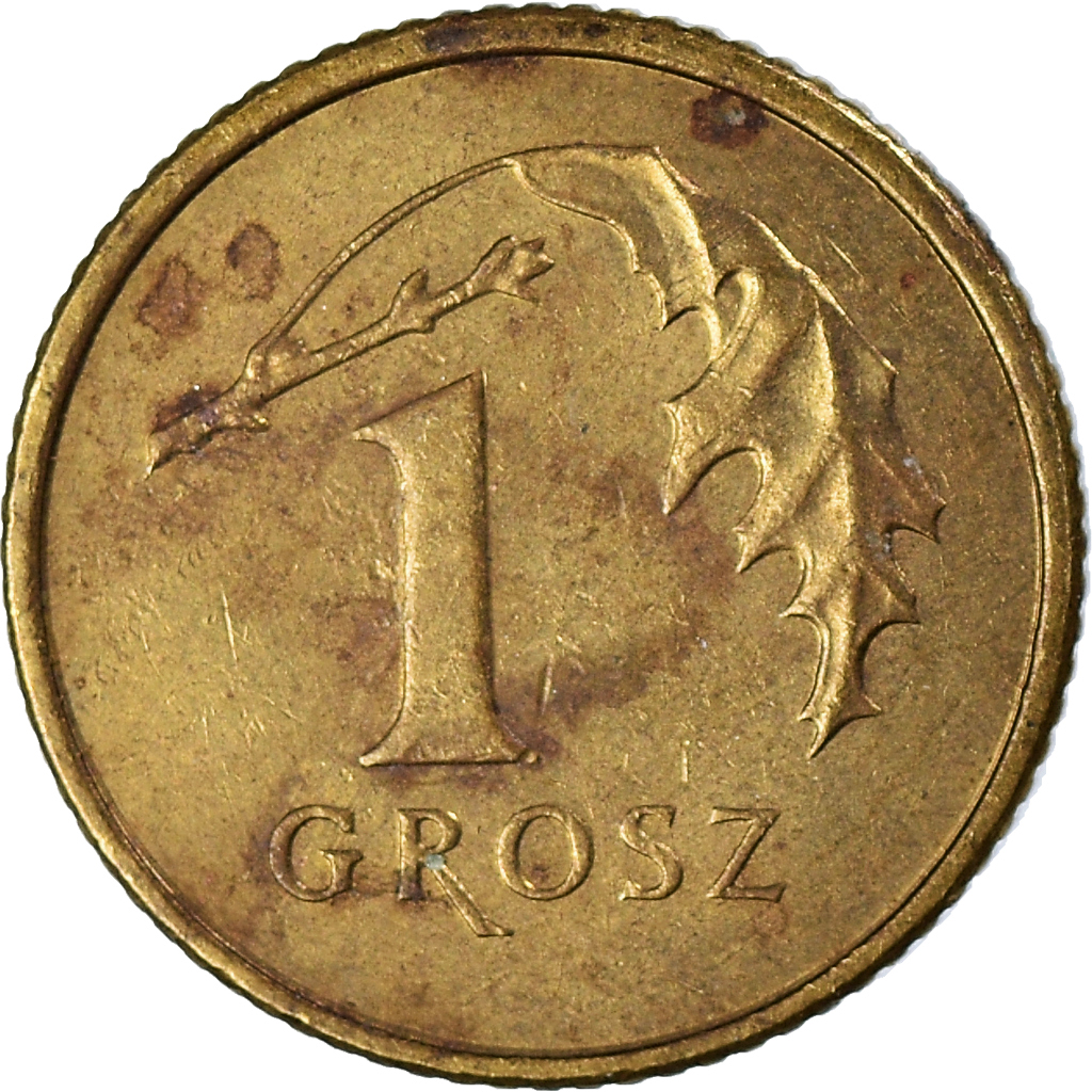 Moneda, Polonia, Grosz, 2010