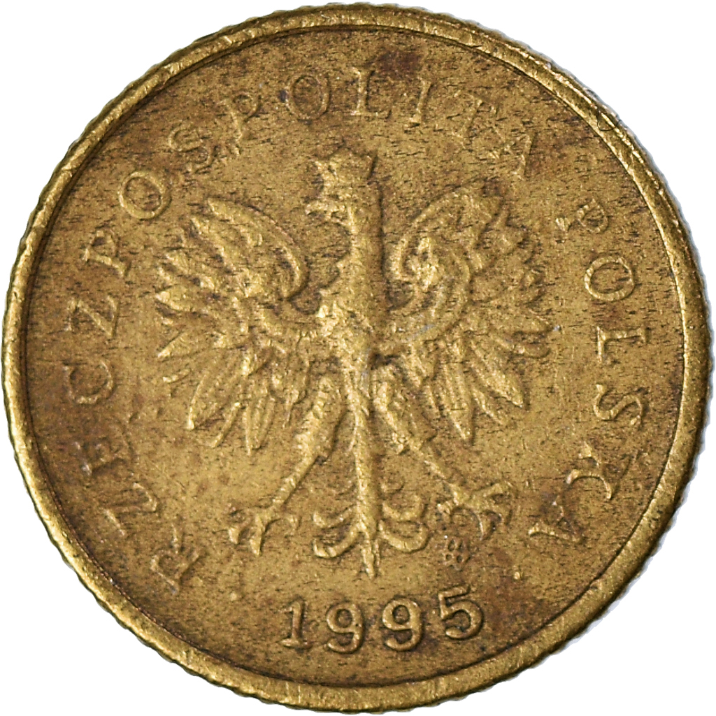Moneda, Polonia, Grosz, 1995