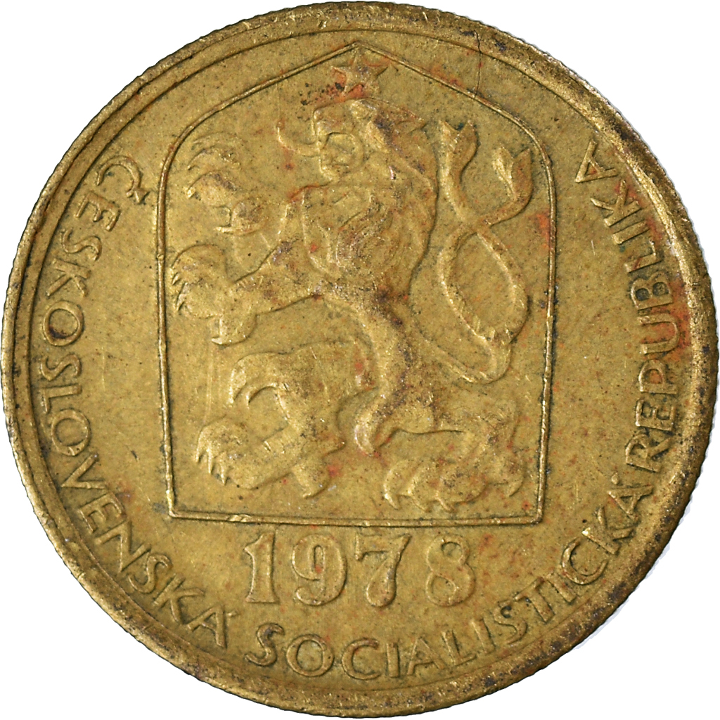 Coin, Czechoslovakia, 20 Haleru, 1978
