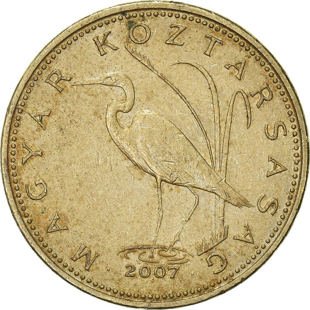 Moneda, Hungría, 5 Forint, 2007